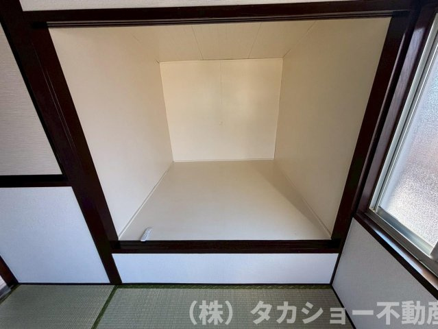 収納のためのスペースです