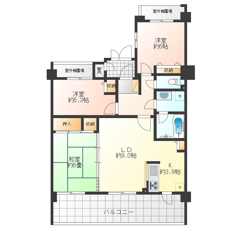 間取り：313004684584