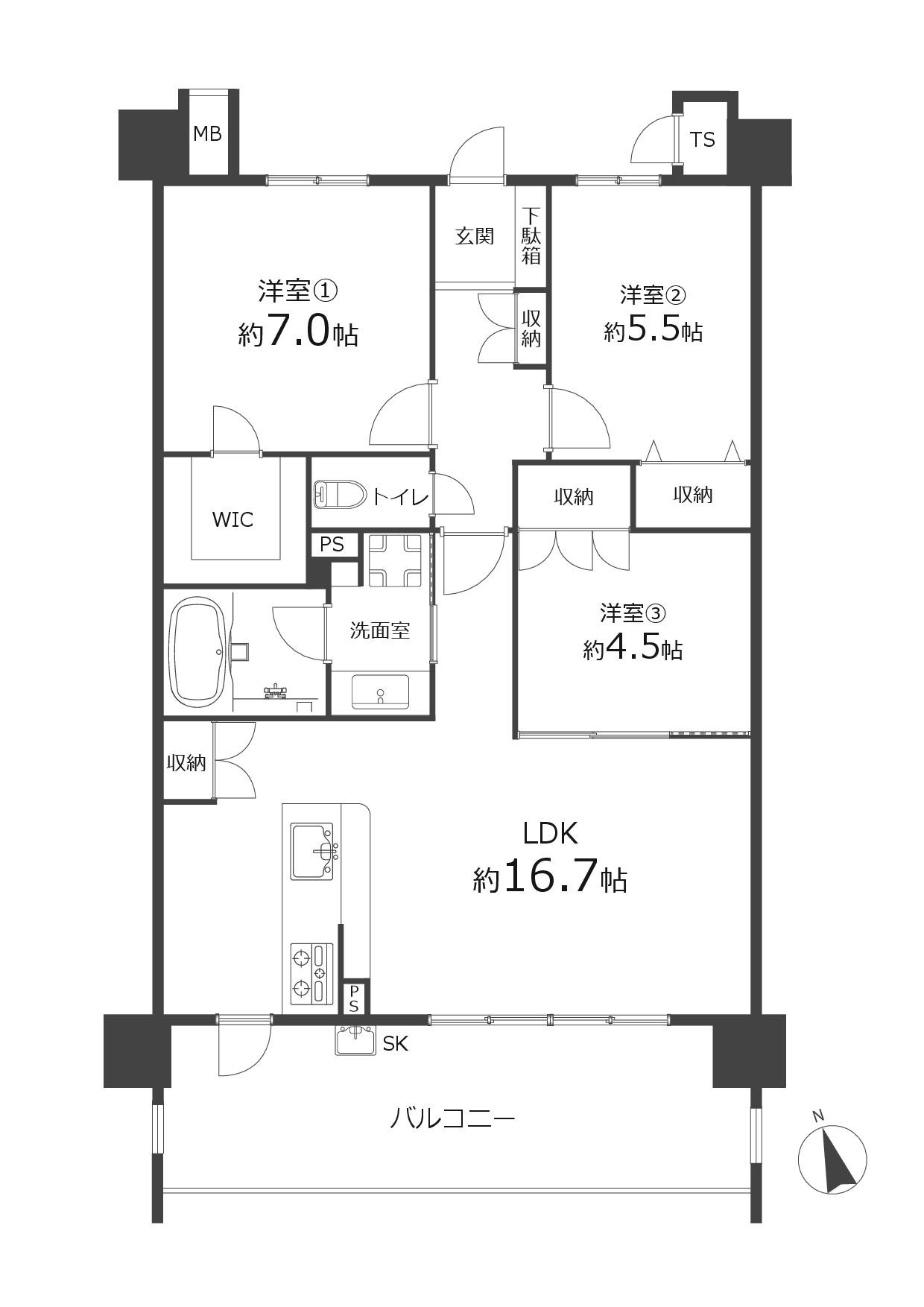間取り：323000487172