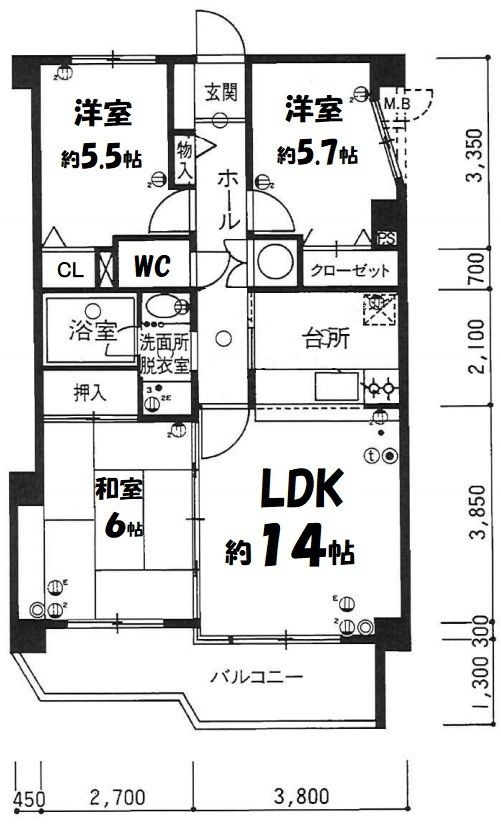 間取り：340000259389