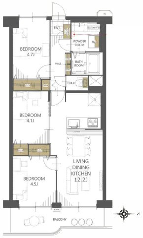 間取り：313004634833