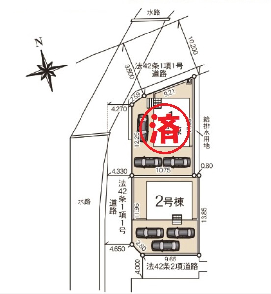 全体区画図です。