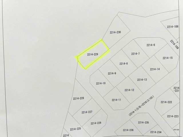 区画図：309000087221