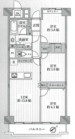 間取り：313004606232