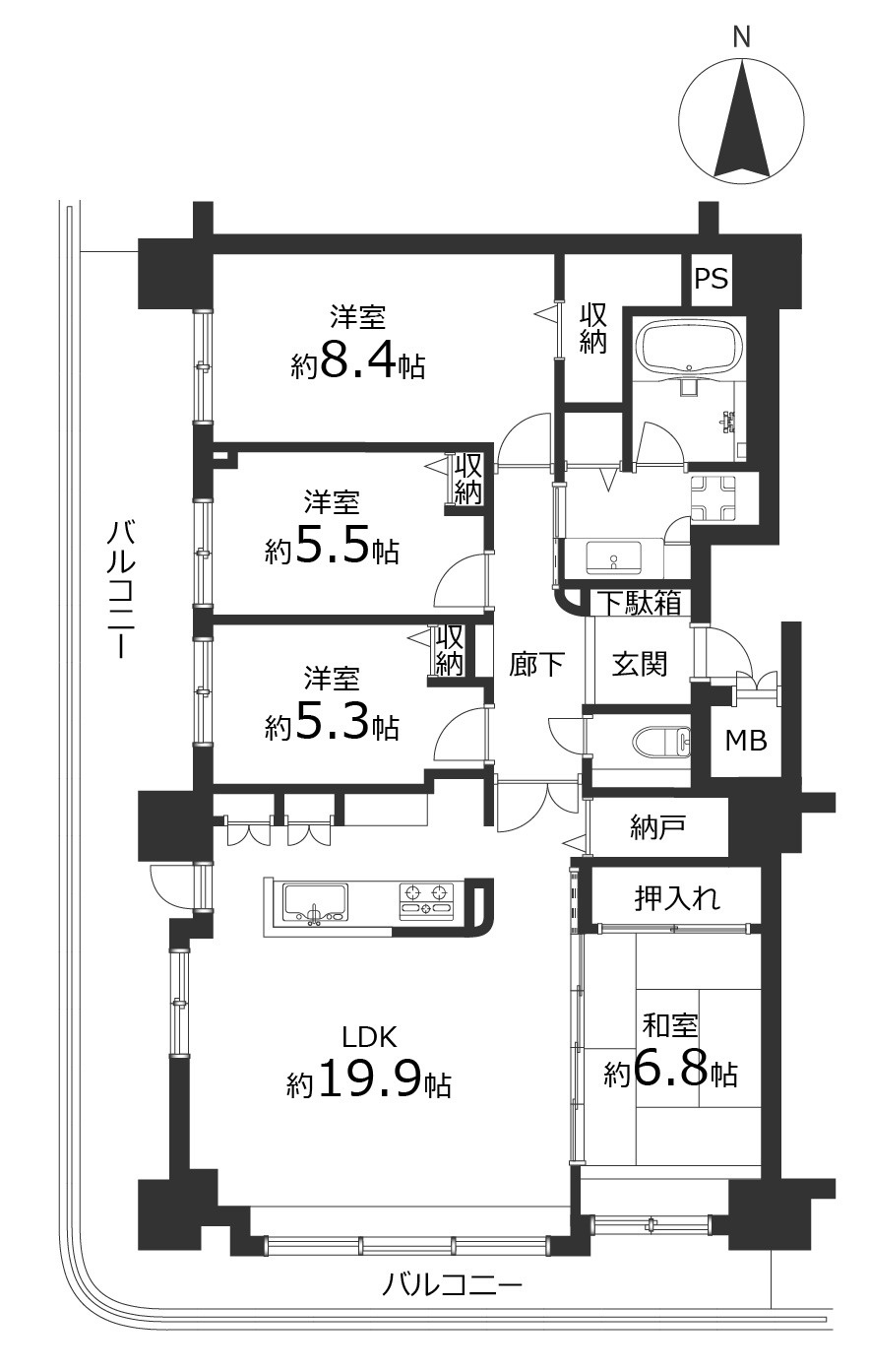 間取り：301000097439