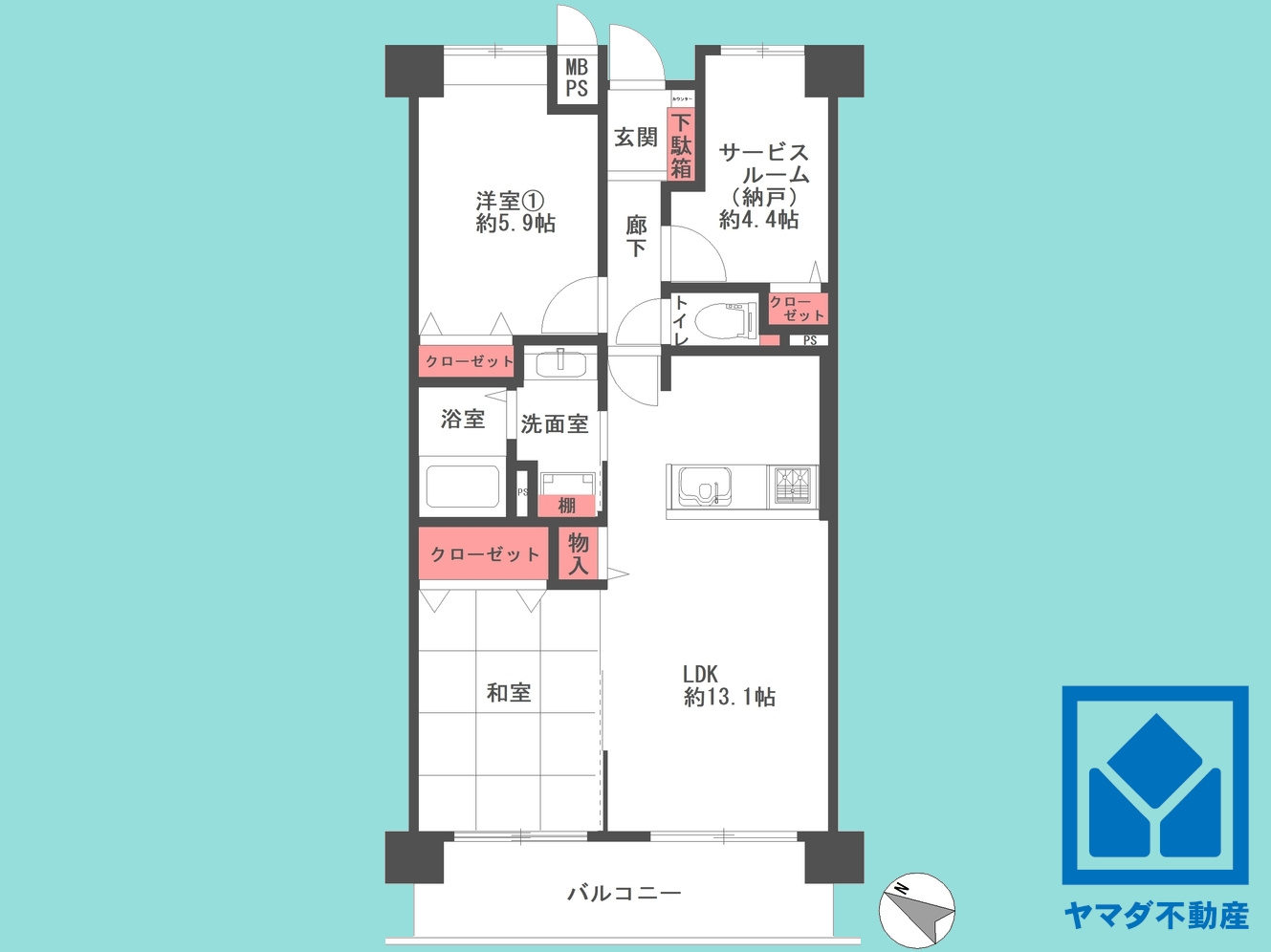 間取り：328000631281