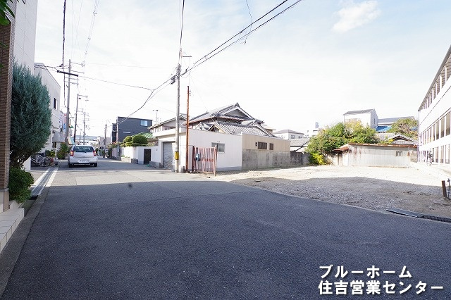 別角度からの前面道路です！
