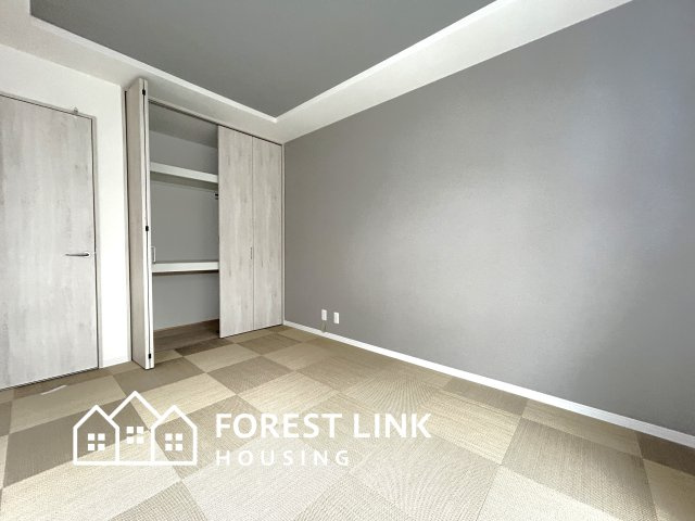 アクセントクロスが映える、お洒落で洗練された空間を演出　