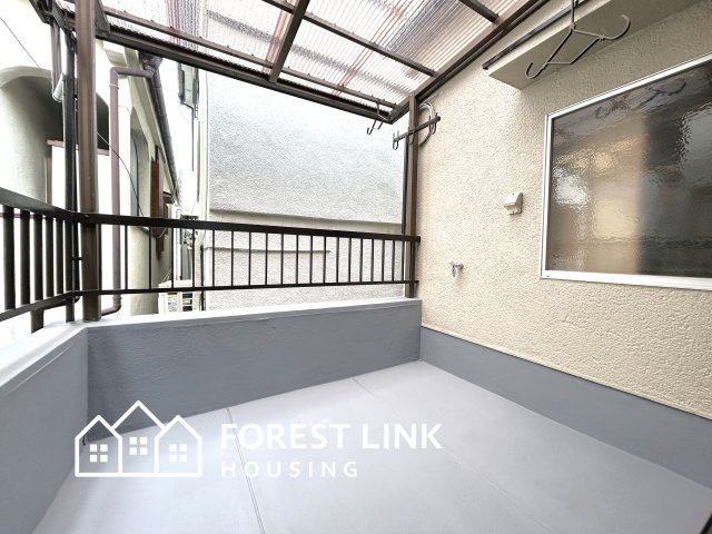 広々としたバルコニーです。