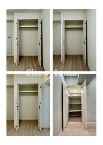 居室にはクローゼットを完備し、自由度の高い家具の配置が叶うシンプルな空間です。お子様の成長と必要になる子供部屋を与えるにはぴったりの間取りですね。