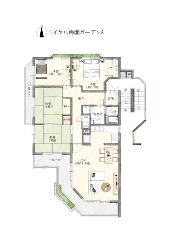 間取り：323000491584