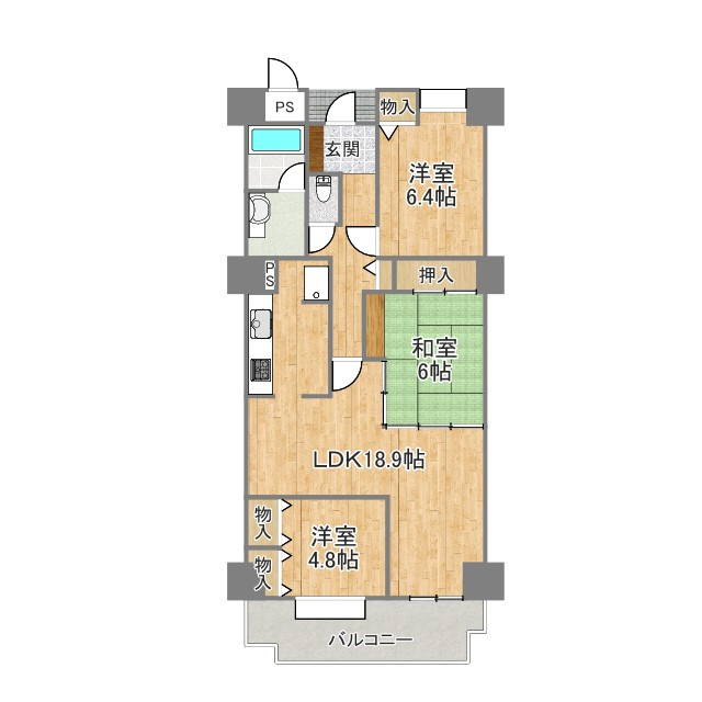 間取り：322000570194