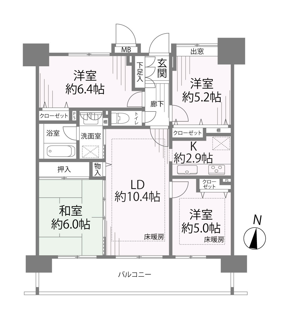 間取り：312001308845