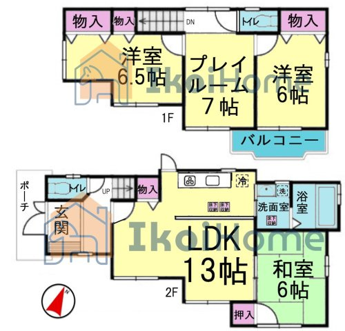 間取り：328000663610