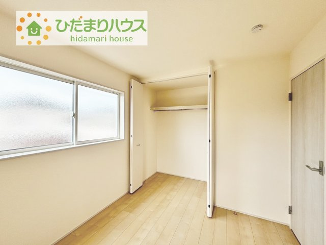 全室にクローゼットが付いていて、お部屋の住空間もスッキリ広々使えそうです(^^)