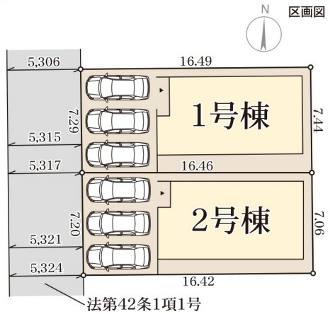 区画図