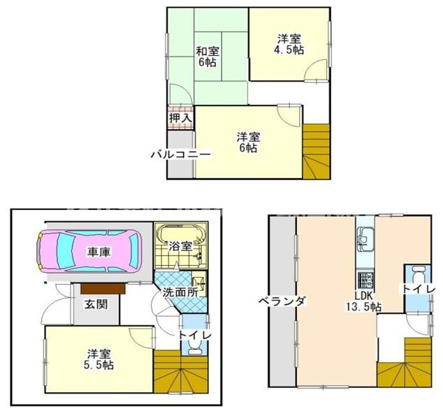 間取り：327001692605