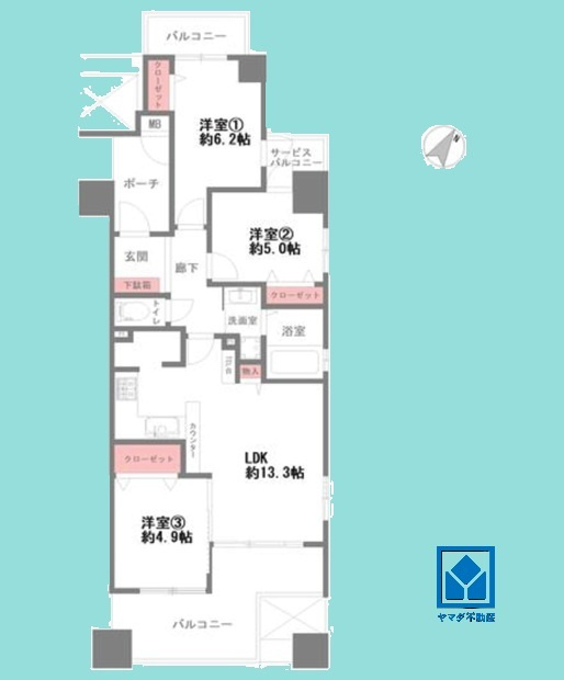 間取り：328000648122