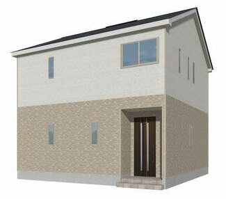 【完成予想図】1号棟　建築中
