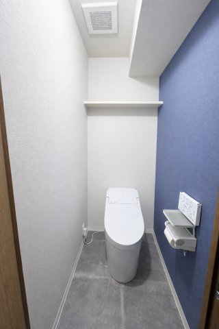 コンパクトで使いやすいトイレです