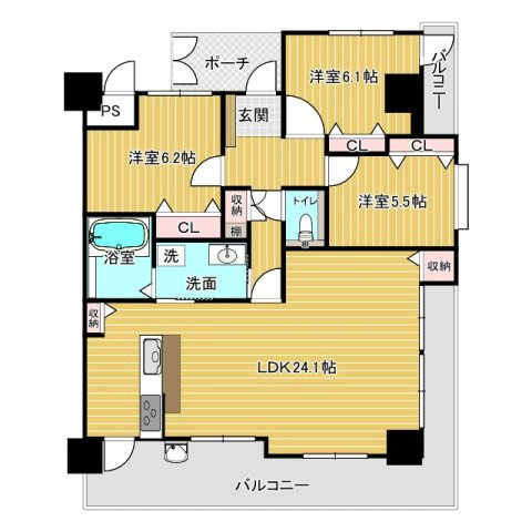 間取り：334000235549