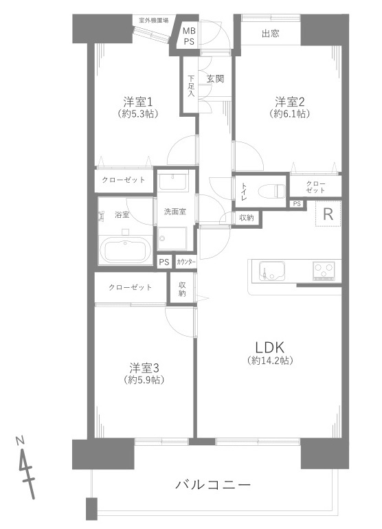 間取り：312001213732