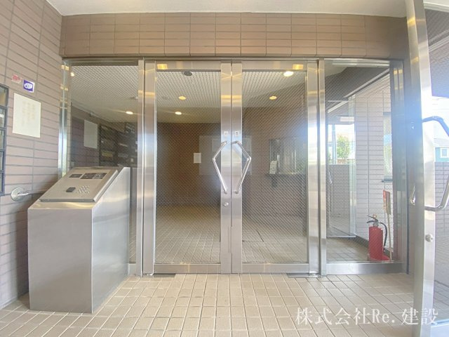 オートロック付きエントランス