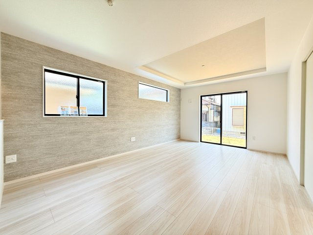 広々としたＬＤＫ♪　家具を置いても窮屈感を感じず過ごせます。