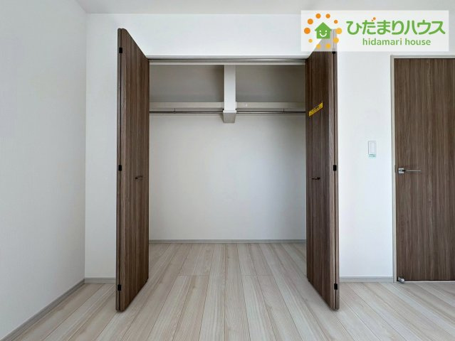 各居室にはしっかりと収納を完備！