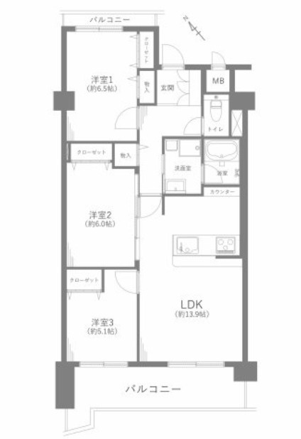 間取り：323000491373