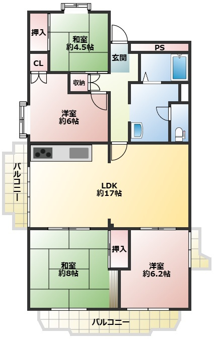 間取り：328000633536