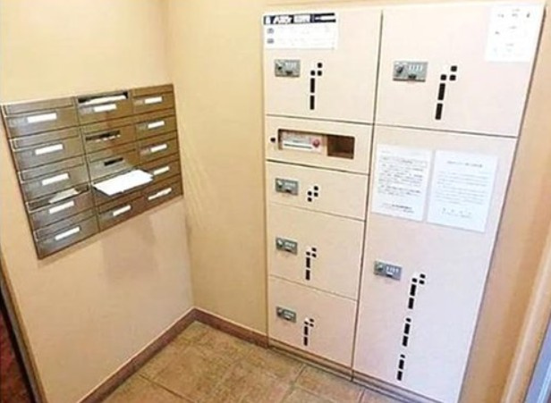 ご不在時に便利な宅配ボックス設置。