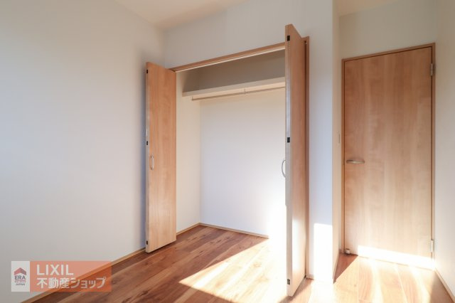 【収納】現地完成写真。しっかり収納がついております！