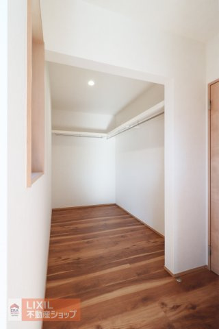 【収納】現地完成写真。しっかり収納がついております！