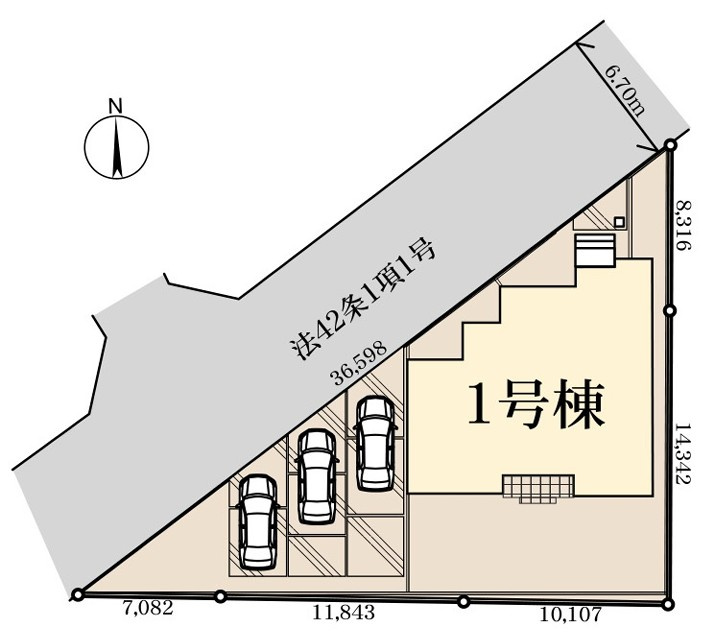 図面と現況が異なる場合、現況を優先とします。