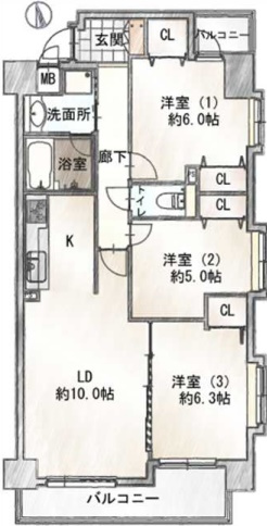 間取り：313004894527