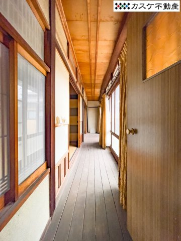 お庭に面した縁側