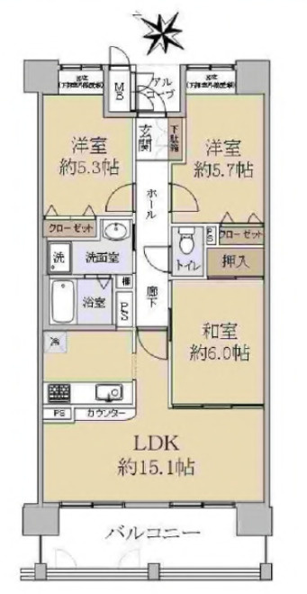 間取り：328000648976