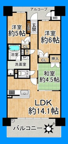 間取り：327002227588