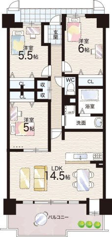 間取り：328000685600