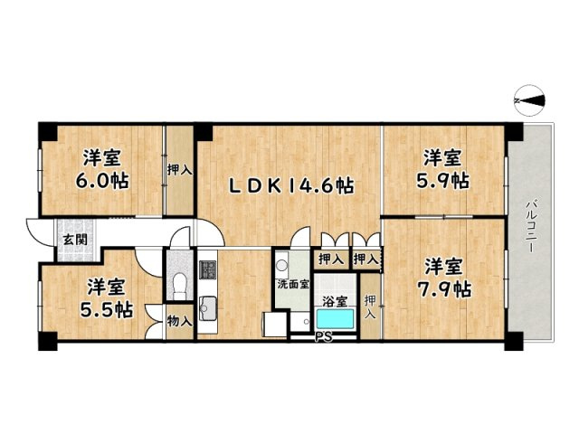 間取り：328000607060