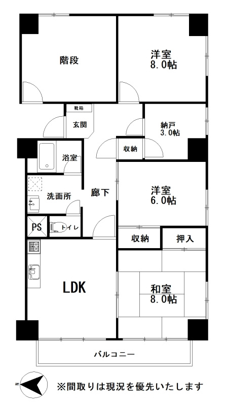 間取り：301000105483