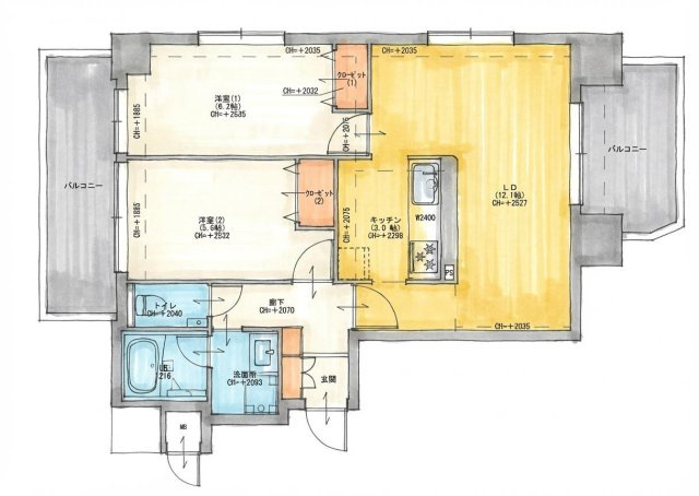 間取り：334000238038