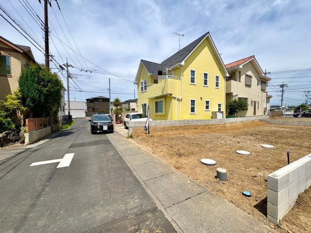 1号地　南西道路に面し陽当り良好！敷地約38坪・自由設計で夢のマイホームはいかがでしょうか！建築条件なし・お好きなハウスメーカーで建築可能です！
