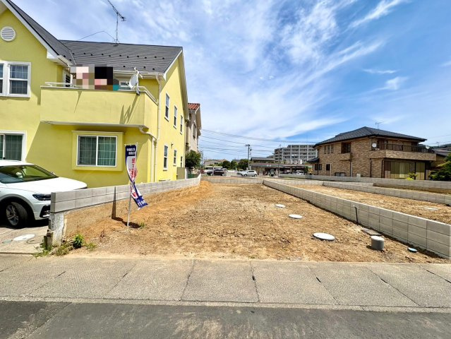 1号地　南西道路に面し陽当り良好！敷地約38坪・自由設計で夢のマイホームはいかがでしょうか！建築条件なし・お好きなハウスメーカーで建築可能です！