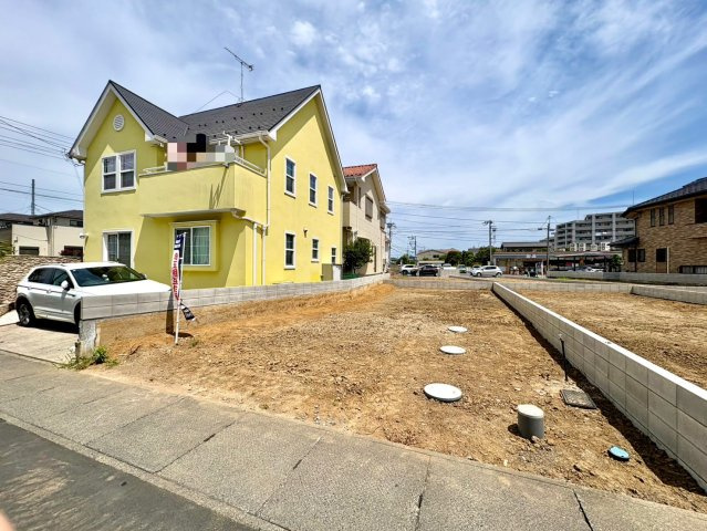 1号地　南西道路に面し陽当り良好！敷地約38坪・自由設計で夢のマイホームはいかがでしょうか！建築条件なし・お好きなハウスメーカーで建築可能です！