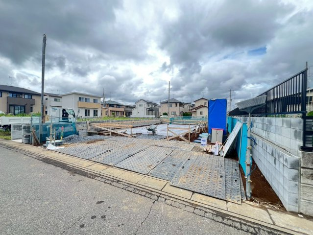 【比企郡滑川町月の輪6丁目　現地写真】ただいま建築中です！(2026.06.08撮影)