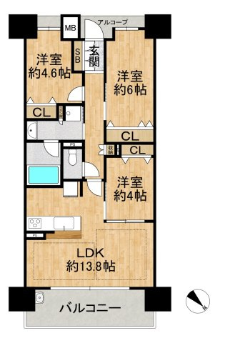 間取り：327002346584