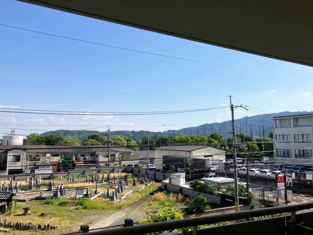 バルコニーからの眺望　南西方面
