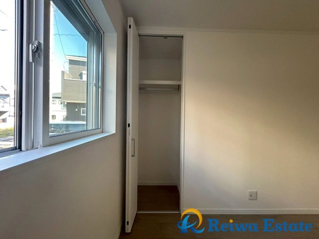 収納付きのお部屋は居室空間を隅々まで使えるのが嬉しいですね。